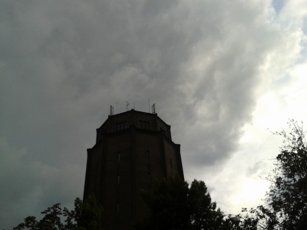 Wasserturm am Lutherplatz in Halle