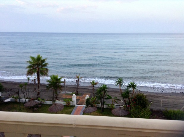 Ausblick vom Balkon des Hotels Santa Rosa