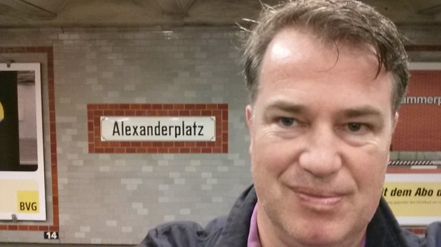 Michael Voß am Alexanderplatz