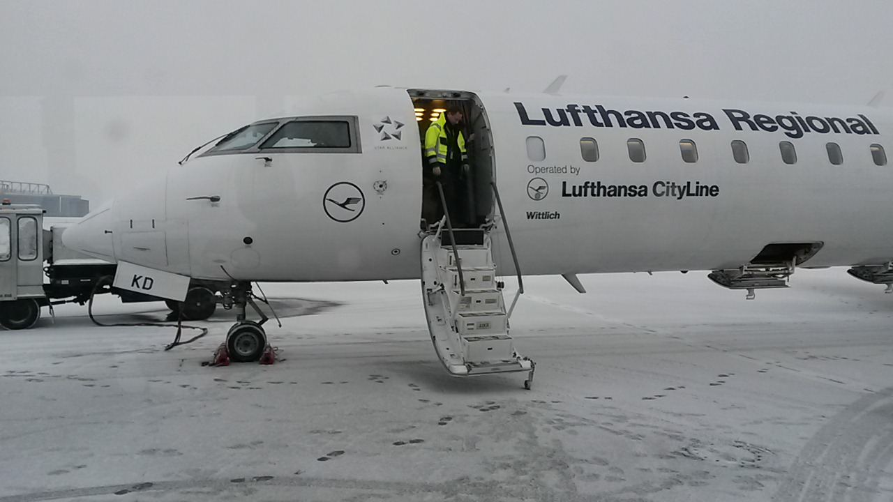 Lufthansa-Maschine (Foto: Michael Voß)