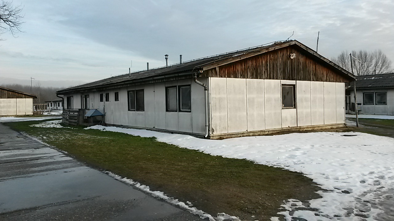 Flüchtlingslager Krnjača in Belgrad