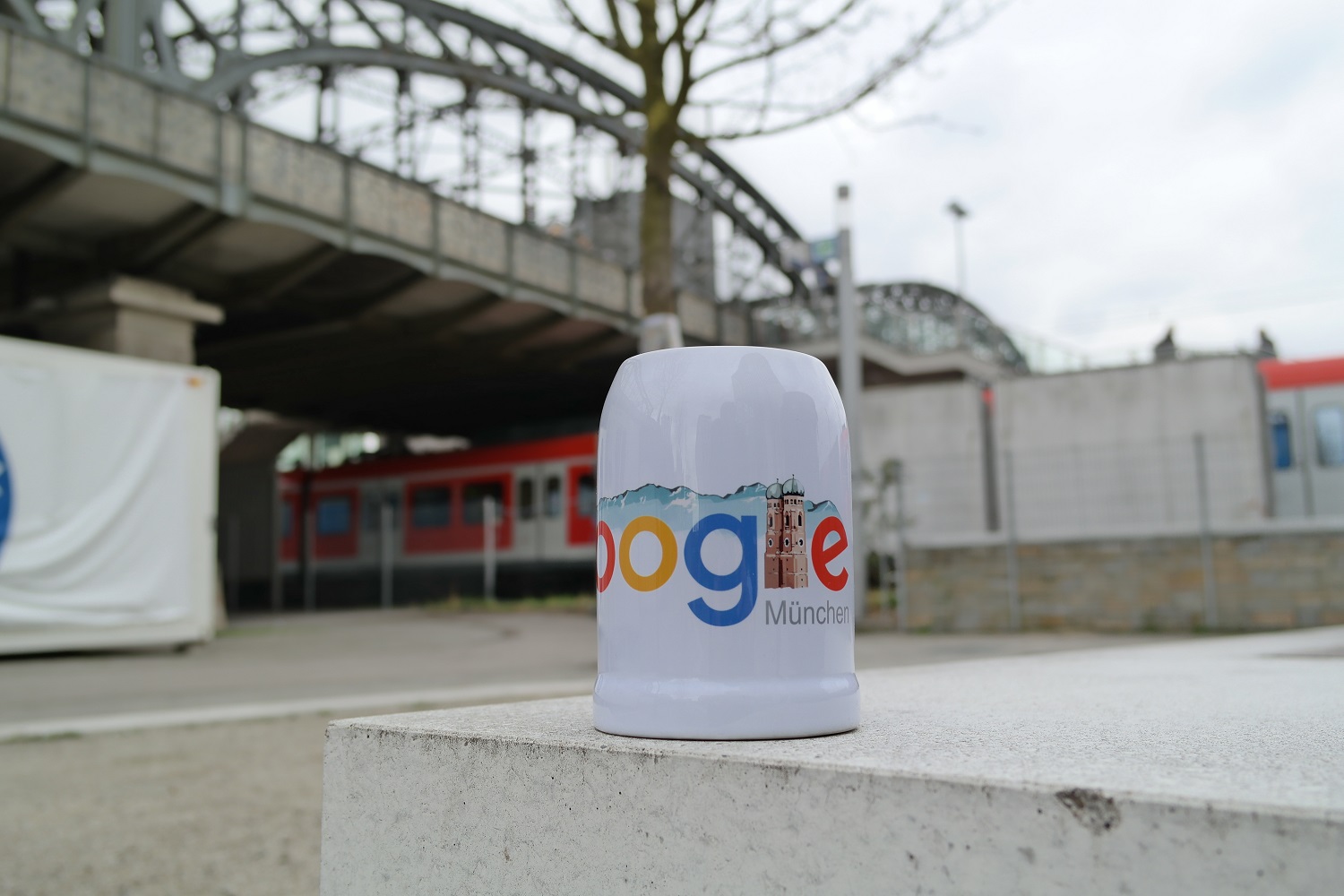 Google an der Hackerbrücke