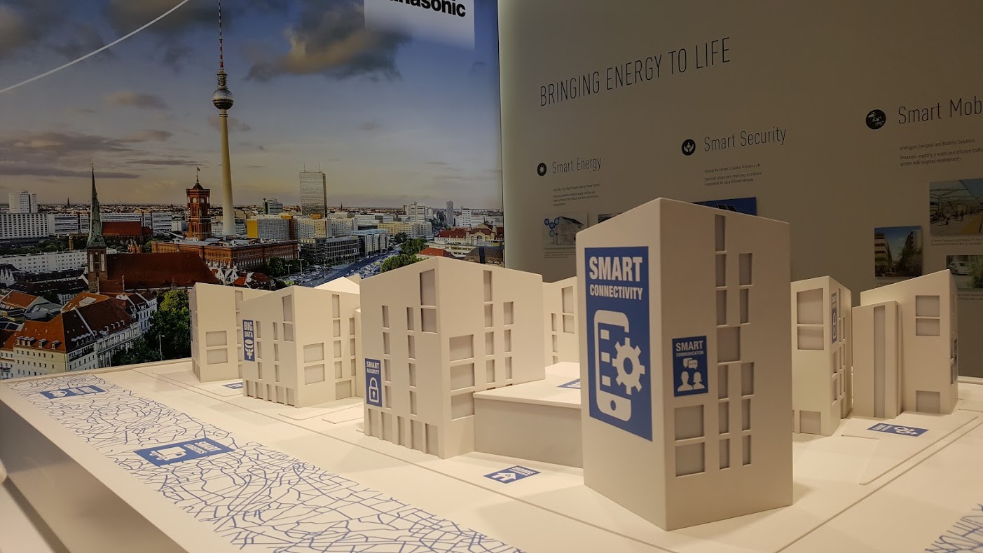 Modell der Smart City in Berlin (Foto: Michael Voß)