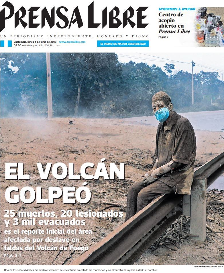 Prensa Libre vom 05.06.18