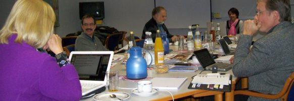 Redaktionssitzung in Erzhausen (26.11.10)