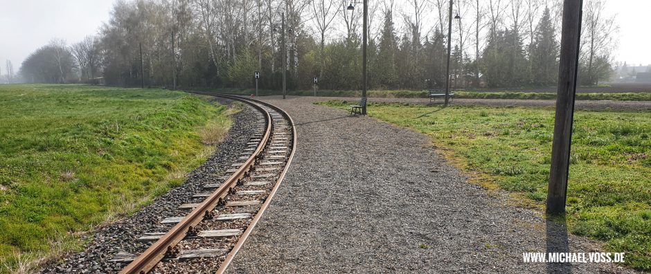 Blick in das Gleisdreieck Siersleben