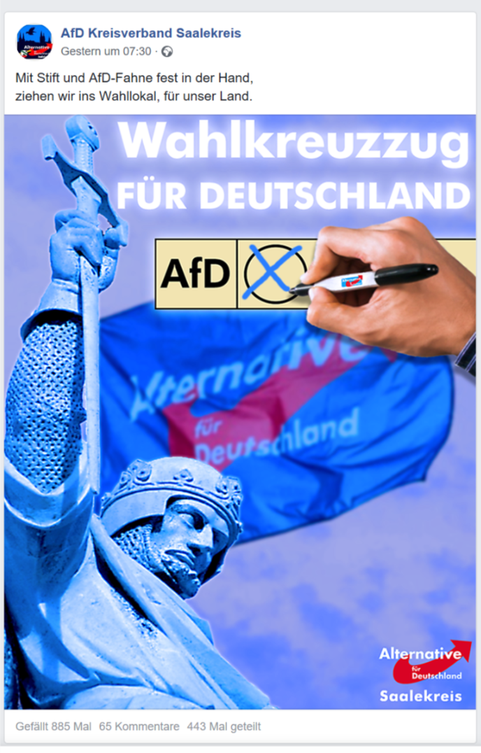 AfD-Kreisverband Saalekreis bei Facebook