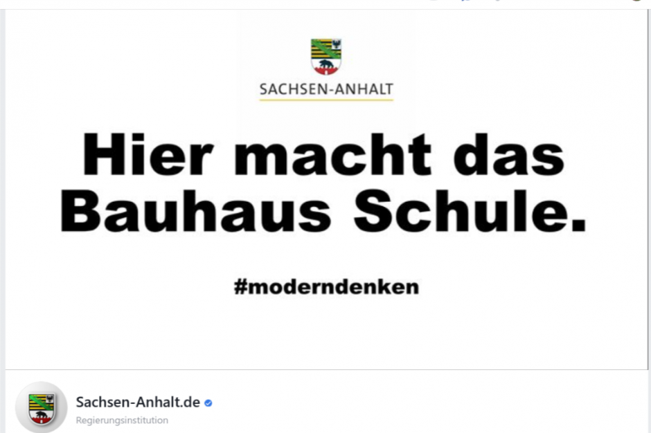 Facebook-Angebot Sachsen-Anhalts