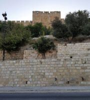 Das Goldene Tor wurde von den Muslimen geschlossen, damit Jesus nicht nach Jerusalem kommen kann (Foto: Michael Voß).