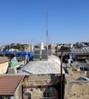 Jerusalem: Blick vom Dach des Johanniter Hospiz (Foto: Michael Voß)