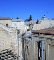 Jerusalem: Blick vom Dach des Johanniter Hospiz (Foto: Michael Voß)