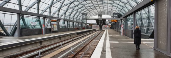 Hamburgs neuer U-Bahnhof Elbbrücken