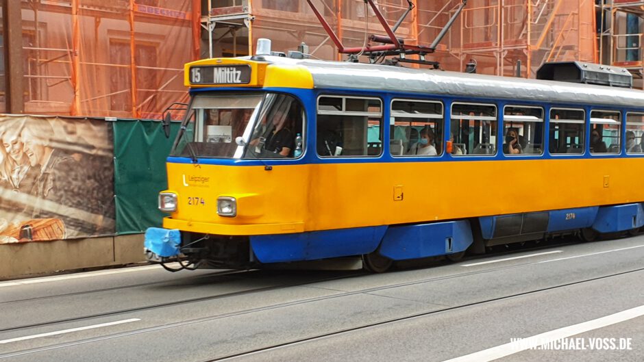 Linie 15 auf Umwegen in der Pfaffendorfer Straße